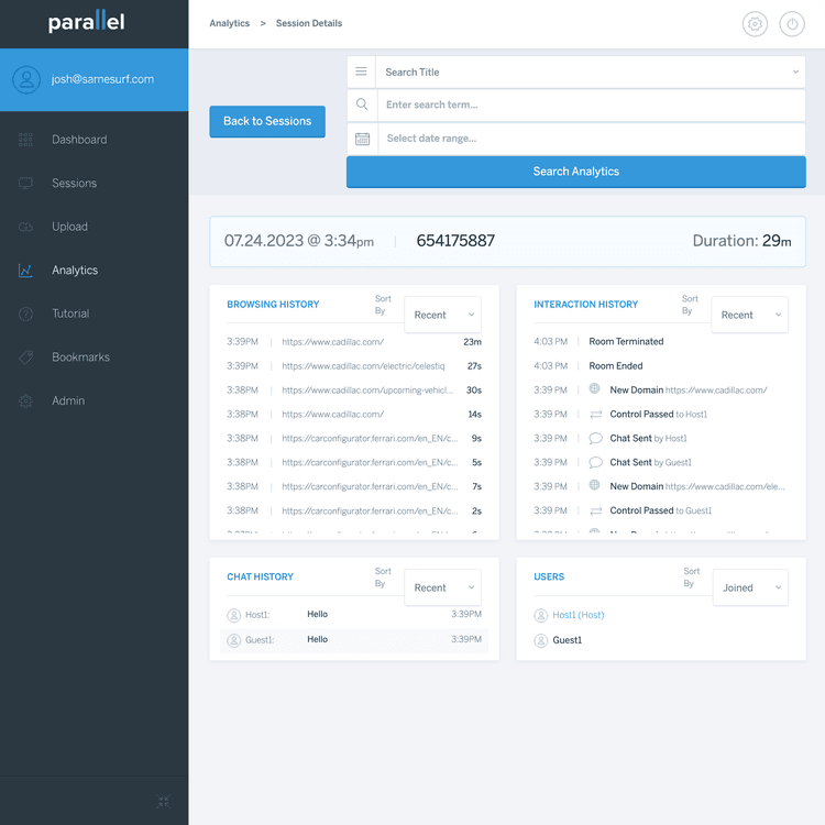 Features - Analytics